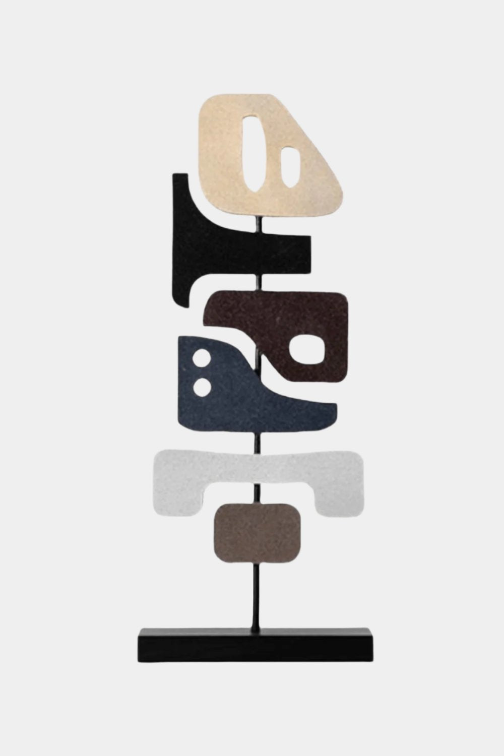 Siera Livings Geometric Wood Sculpture